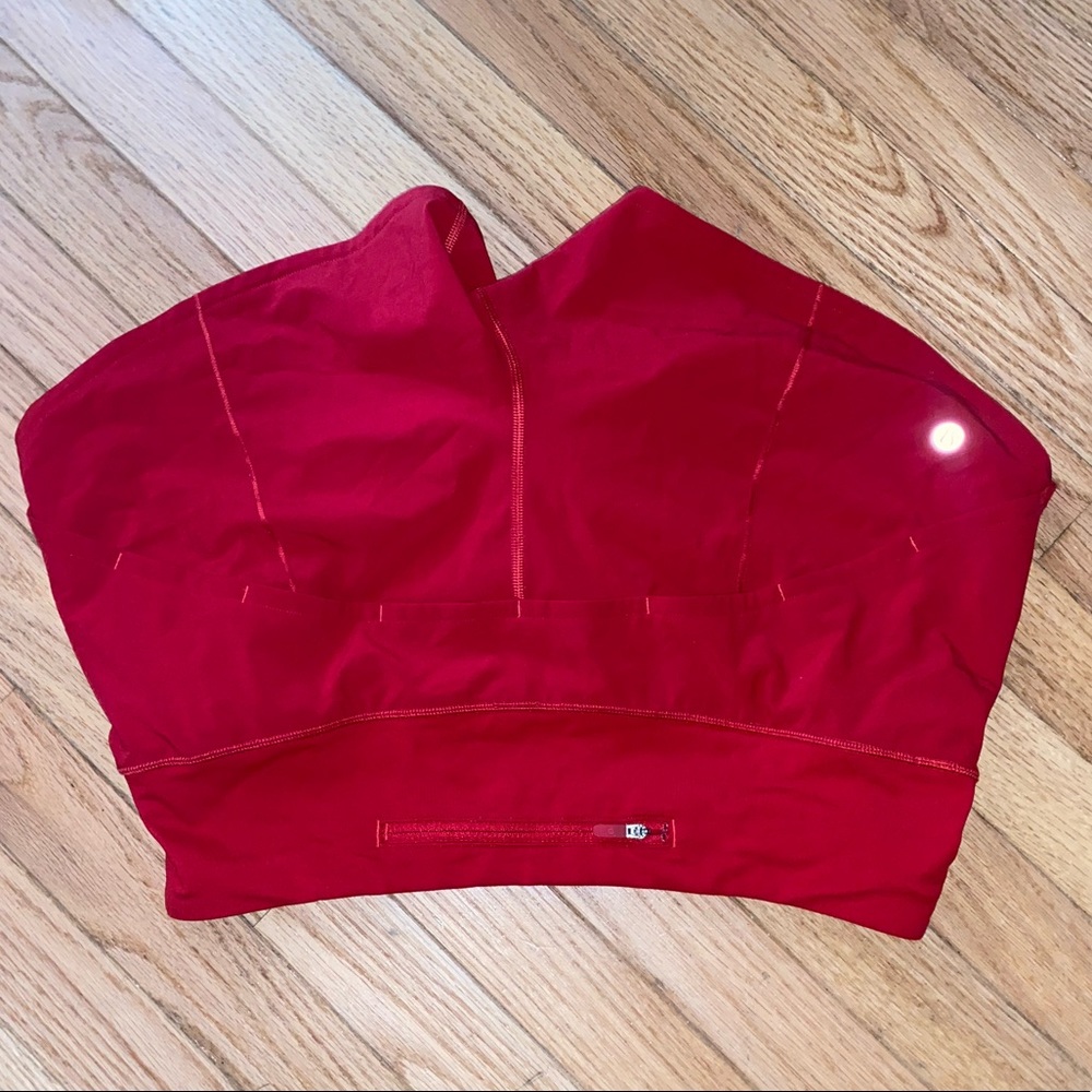Red lululemon speed up 4”